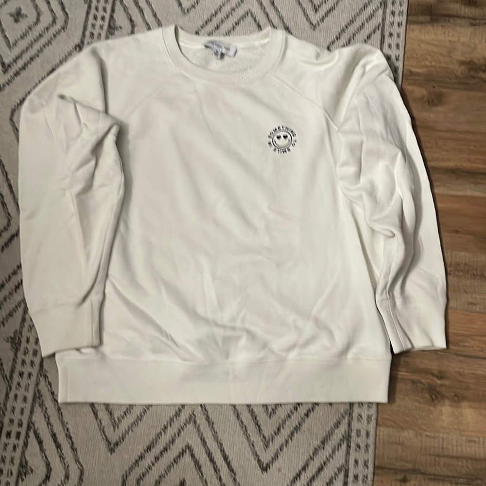 Something Navy ‘Something To Smile In’ Sweatshirt. Size Medium.